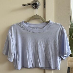 lululemon athletica cates crop tee
